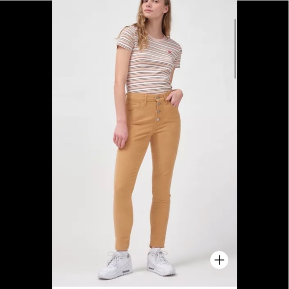 Levi's Denim - Levi’s 721 Corduroy Button Front Skinny Jean 31x28